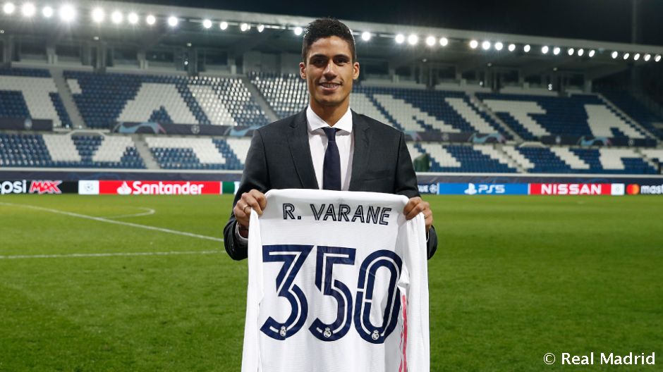 350-й матч Рафаэля Варана за «Мадрид»