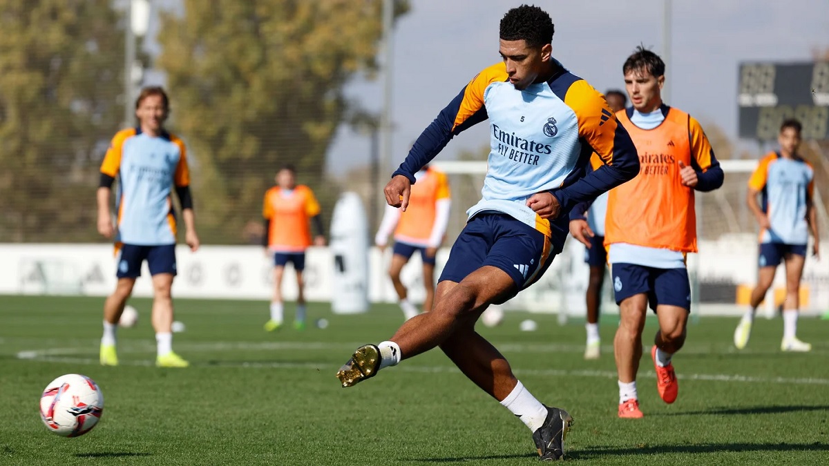 Команда продолжает подготовку к матчу с «Осасуной»